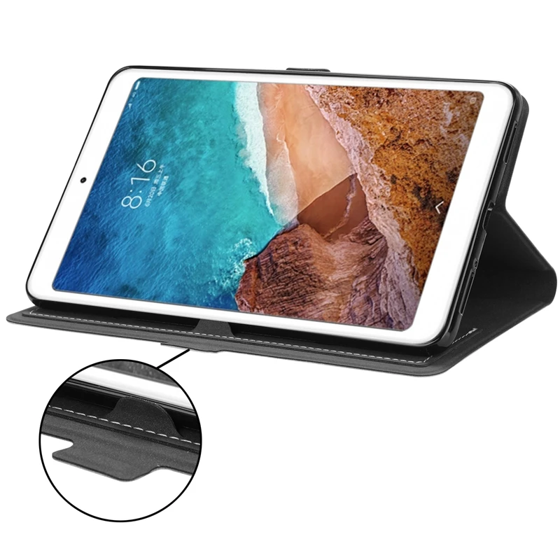 Чехол книжка из ПУ кожи чехол накладка ТПУ Для Xiaomi Mipad4 Mi Pad 4 Mipad Tablet 8 дюймов с