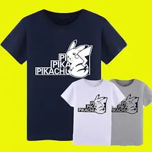 New 2016 Fashion Womens t shirts Cartoon Pokemon Pikachu funny 3D Print casual T-Shirt tops
