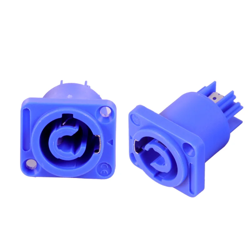 12 шт./лот 3 Pin Speakon Female Панель крепление NAC3MPA 1 Мощность Con свет этапа разъем аудио 20A/
