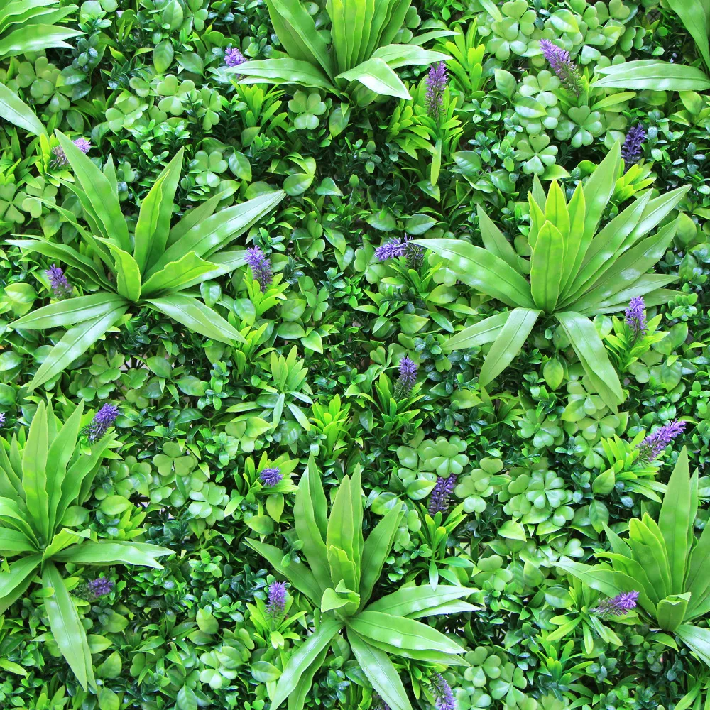 ULAND Artificial Privacy Fence Boxwood Hedge 1X1M Decorative Garden Fence Plants for Decoration Wedding Home Balcony Decoration 1