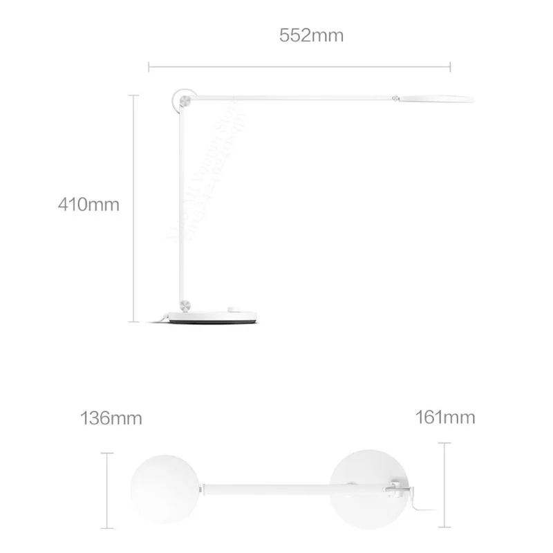 Светодиодный Настольный светильник Xiaomi Mijia, профессиональная умная Настольная лампа с защитой глаз, светильник для чтения с затемнением, домашний комплект, светильник для чтения