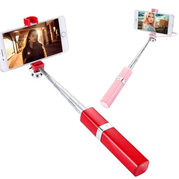 

Bluetooth Selfie Stick Lipstick Nude Design Portable Selfie Stick for iPhone X /6 /6s for Huawei Mate 10 / P10 / P9 Smart phone