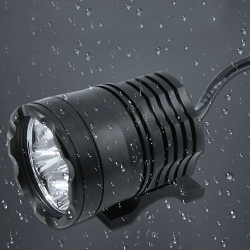 Универсальный Водонепроницаемый светодиодный фонарь для мотоцикла 60W 6000K