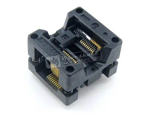 OTS-20(34)-0.65-01 SSOP20 TSSOP20 Enplas IC Test Burn-in Socket Programming Adapter 0.65mm Pitch 5.3mm Width