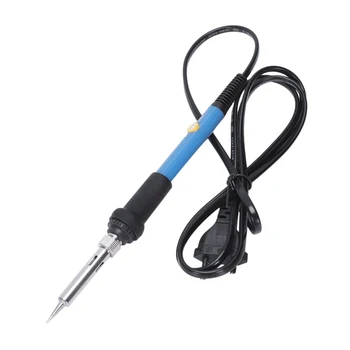 

EU Plug,Temperature Adjustable Electric Iron 220V 60W Mini Handle Hot Pencil Soldering Station