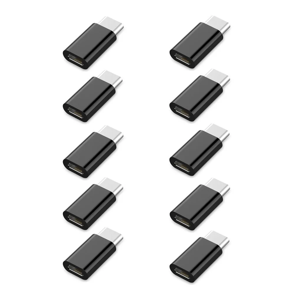 

10Pack USB-C Type-C to Micro USB Data Charging Adapter For Samsung Galaxy S9 Dropshipping Mar20