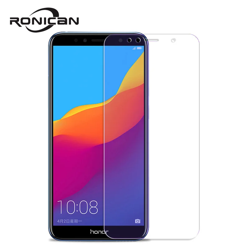 

2Pcs Tempered Glass for Huawei Honor 7A 7C Pro Russian Version Explosion-proof Protective Film Screen Protector honor 7A Pro 5.7