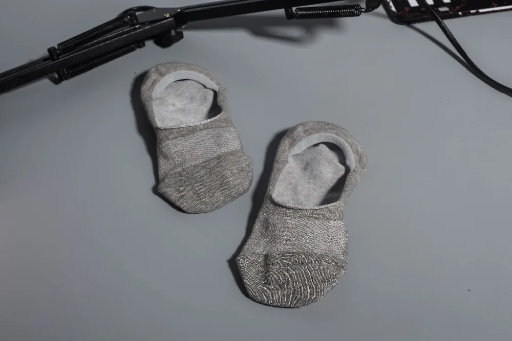 Носки мужские Нескользящие силиконовые летние до щиколотки 5 пар|men sock slippers|short boat