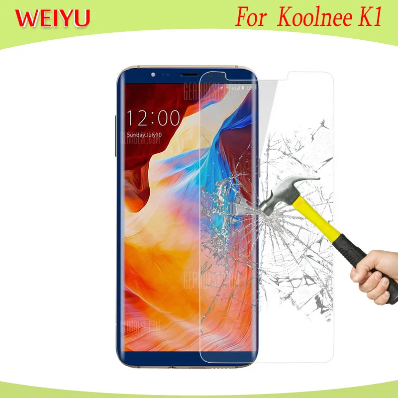 

WEIYU Tempered Glass for Koolnee K1 Screen Protector Phone Replacement Easy To Install Film Glass 6.01 inch For Koolnee K1