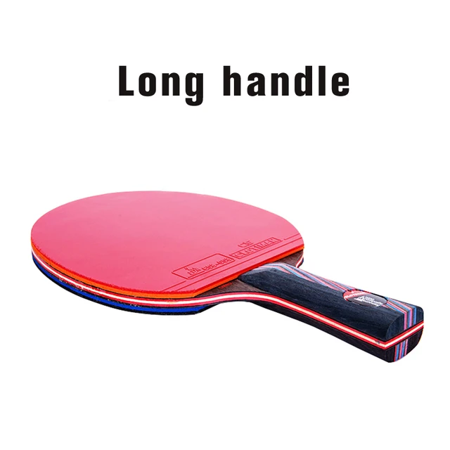 Carbon fiber table tennis racket 7 layers long handle short handle
