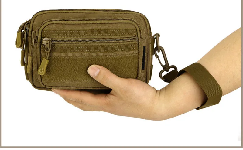 Мужская водонепроницаемая поясная сумка в стиле милитари на плечо/сумка-мессенджер дорожная сумка через плечо для верховой езды поясная мужская сумка клатч для сотового телефона