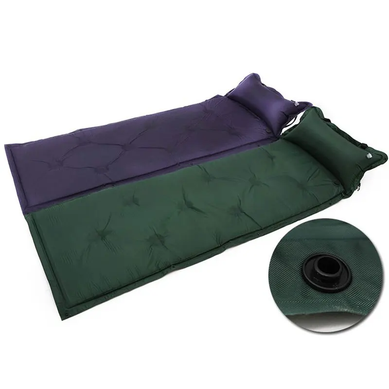 

Widened and thickened single Automatic Inflatable Mattress Outdoor Camping Mat Pad Self-Inflating Moistureproof Picnic Tent Mat