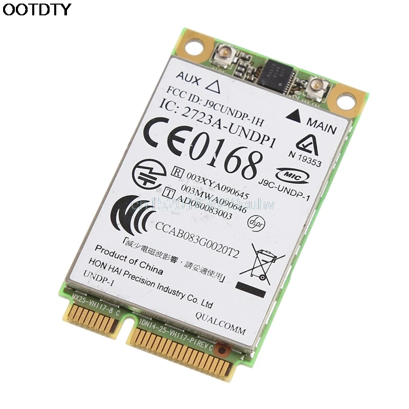 UN2400 EV-DO UMTS HSDPA модуль WWAN 483377-002 3g Беспроводная PCI-E карта для hp# L059# Новинка