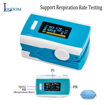 

Loodom Blood Oxygen Monitor OLED Pulse Oximeters Finger Pulse Oximeter Fingertip Oximetro de pulso de dedo heart rate monitor
