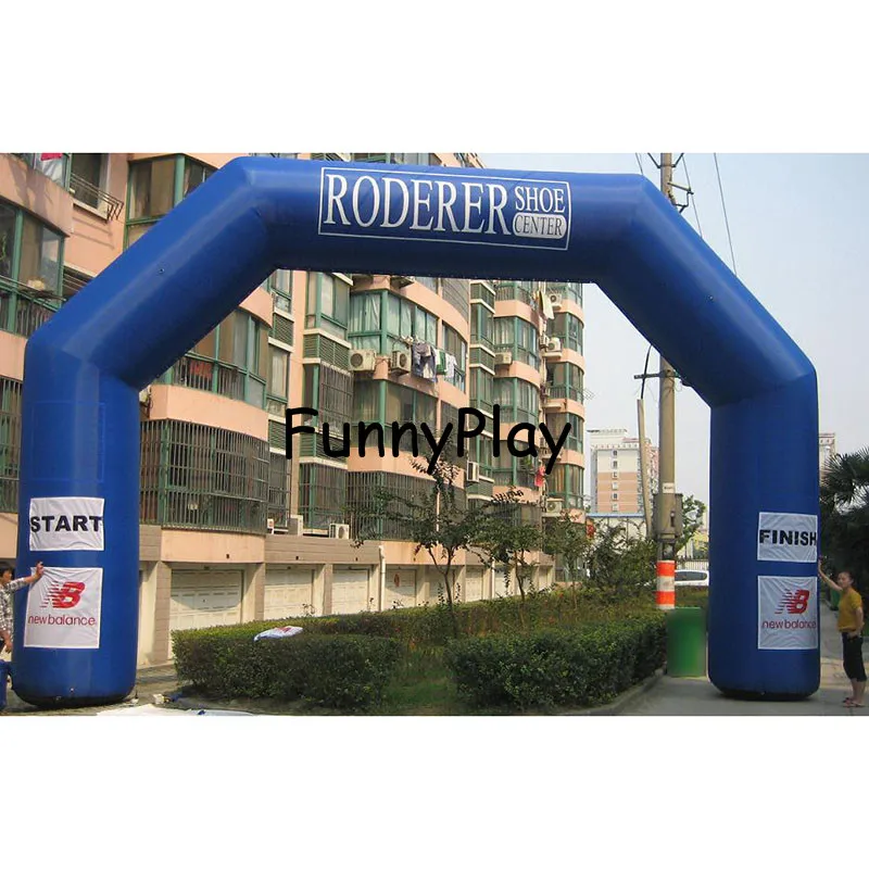 Arco com Etiqueta Arco de Corrida Infláveis para Corridas Início do Arco Porta da Tenda Raça Inflável Mais Novo Arcos Acabamento Portão 6 acabamento início Do Arco, inflável portão porta da tenda