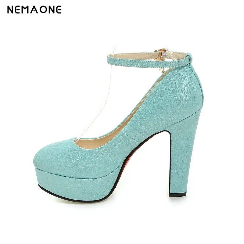 

New Woman Pumps Autumn Fashion Erogenous Thick Heel Shoes High-heeled Shoes Female The Trend of Ultra High Heels Female Shoes
