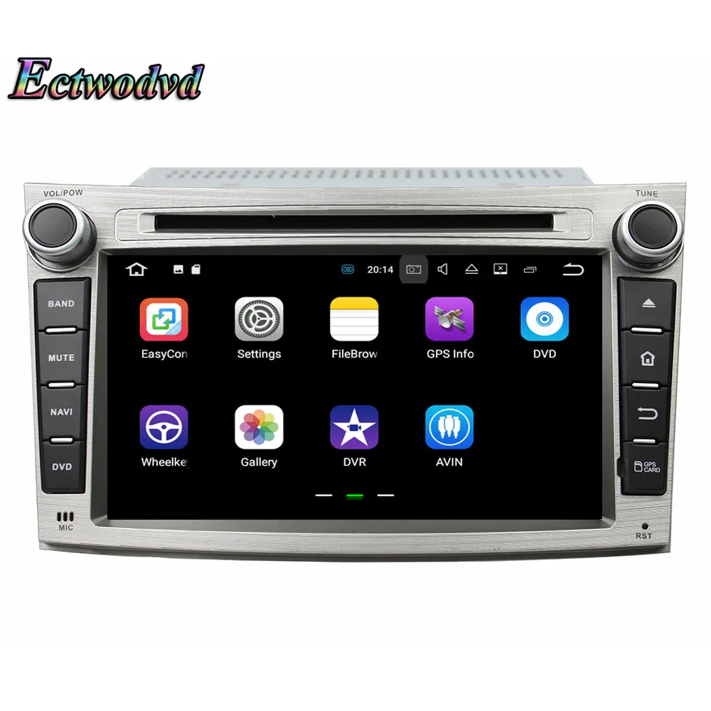 Clearance Ectwodvd Octa Core 4G RAM 64G ROM Android 9.0 Car Multimedia DVD Player GPS HeadUnit For Subaru Legacy/outback 2009 2010-2012 14