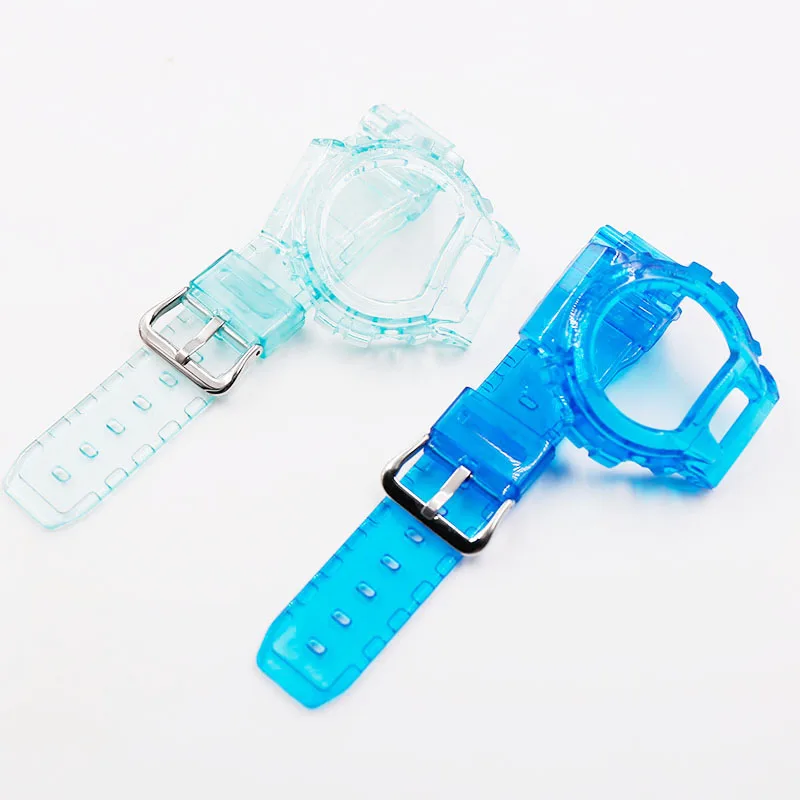 Resin strap men's pin buckle watch accessories for Casio watches G-SHOCK DW-6900 case strap DW-6600DW-6900CL-4 rubber strap Resin strap men's pin buckle watch accessories for Casio watches G-SHOCK DW-6900 case strap DW-6600DW-6900CL-4 rubber strap