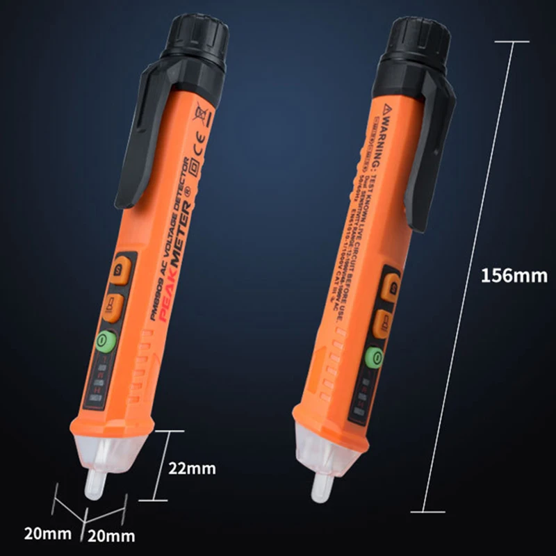 KALAIDUN AC Voltage Tester Pen Non-Contact 12-1000V Detectors Tester Meter Volt Current Electric Test Pencil Voltmeter4