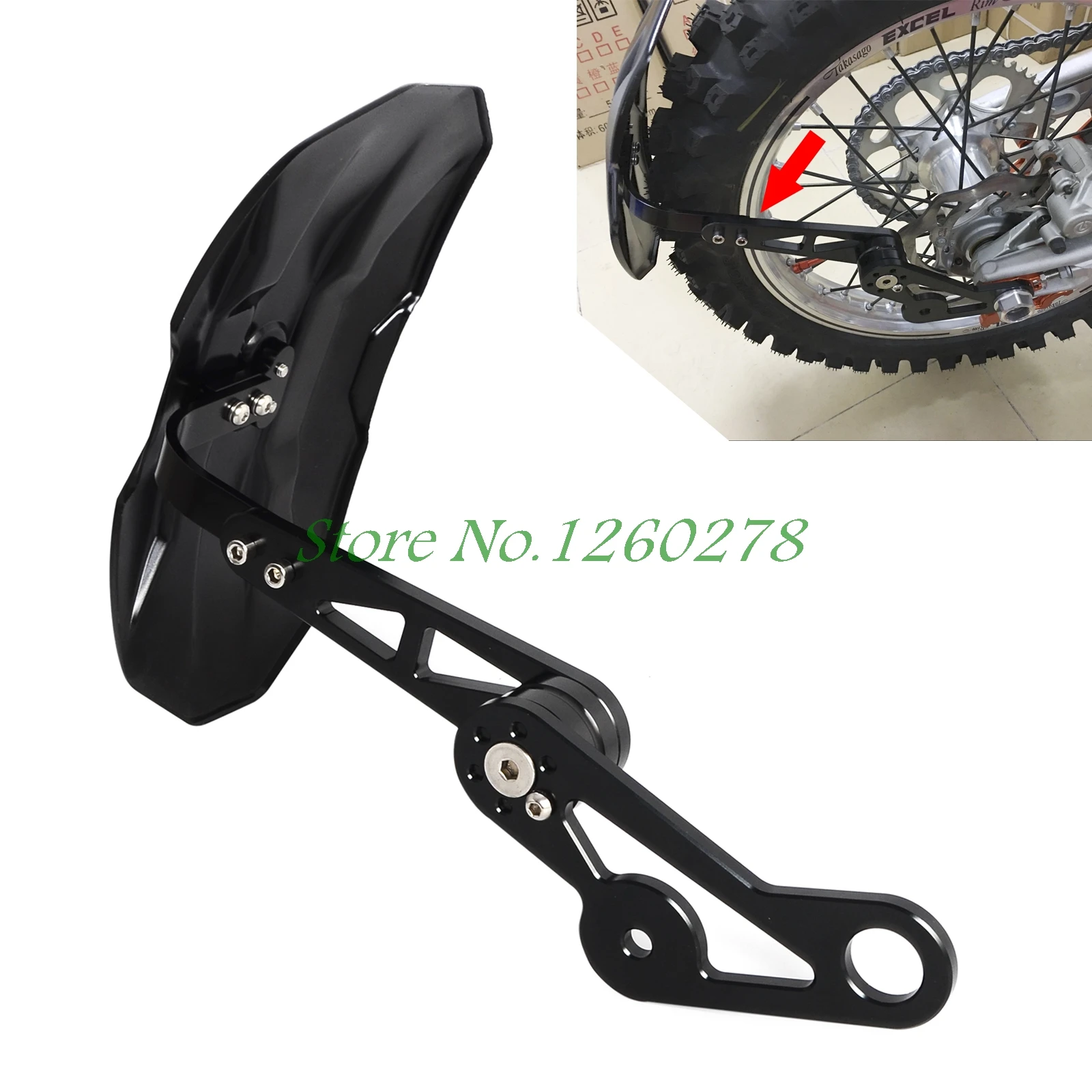 

Universal Motorcycle Rear Fender Mudguards Cover For Suzuki Honda Yamaha Ducati Kawasaki