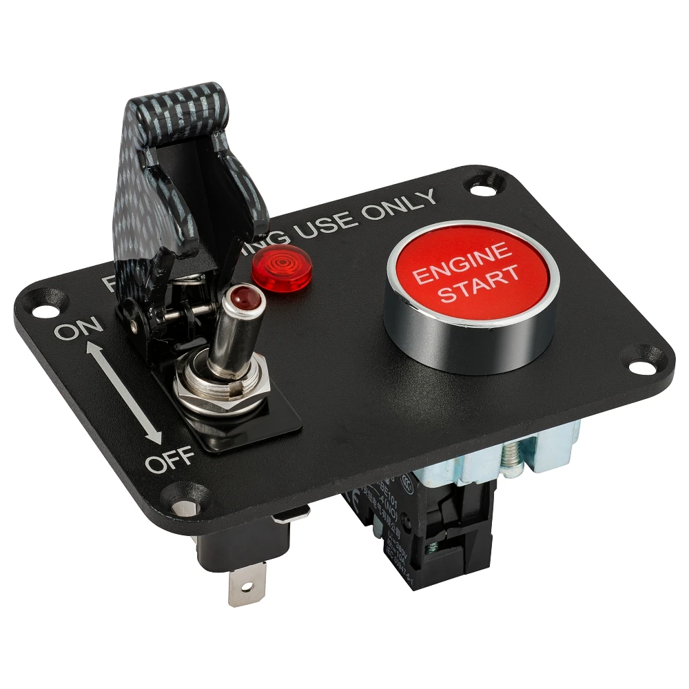 DC12V 20A universal racing switch panel toggle switch+ Ignition Switch
