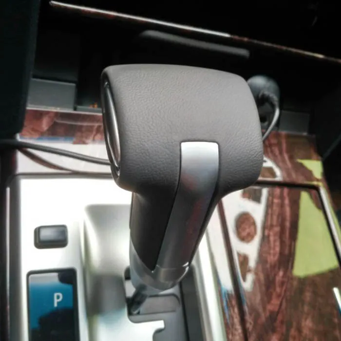 Новая кожаная ручка переключения передач для Toyota Corolla Vios Yaris EZ Senna|gear shift knob|shift