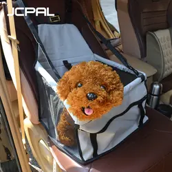 JCPAL собака складной автомобильный коврик Одеяло сиденье мешок носителей Pet Carrier сиденье протектор сетки собака носителей автомобиля