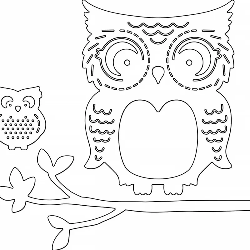 

InLoveArts 168*171MM Metal Cutting Dies 2019 New Arrival 3Pcs Owl Animal Card Scrap booking Craft DIY Metal Cutting Stencil Dies