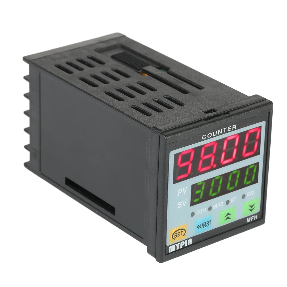 Multi functional Intelligent 90 260V AC/DC Preset 4 Digital Counter