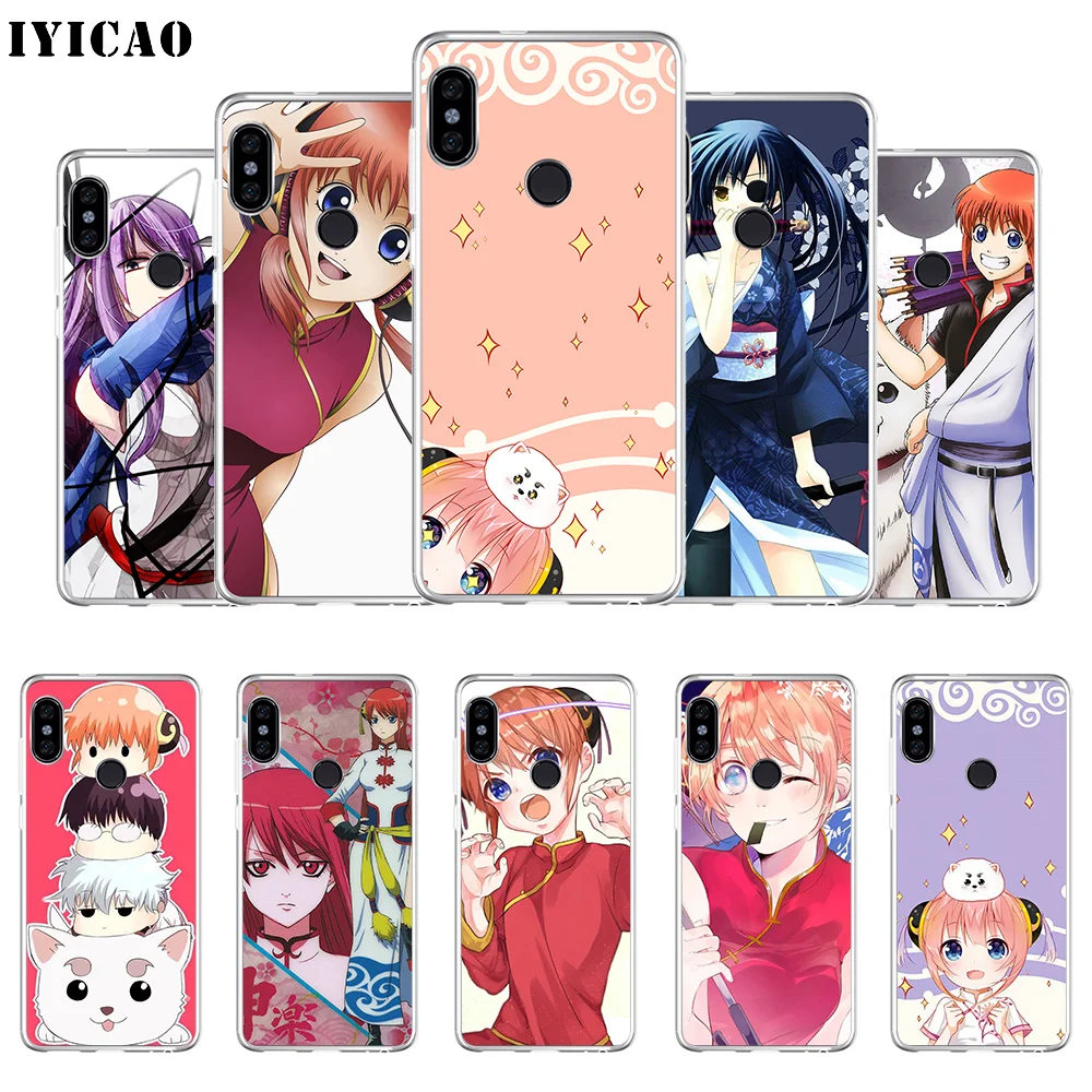 IYICAO Kagura Sadaharu gintama Мягкий силиконовый чехол для телефона Xiaomi Mi 9 8 SE 6 A1 A2 Lite F1 MIX2S MIX3