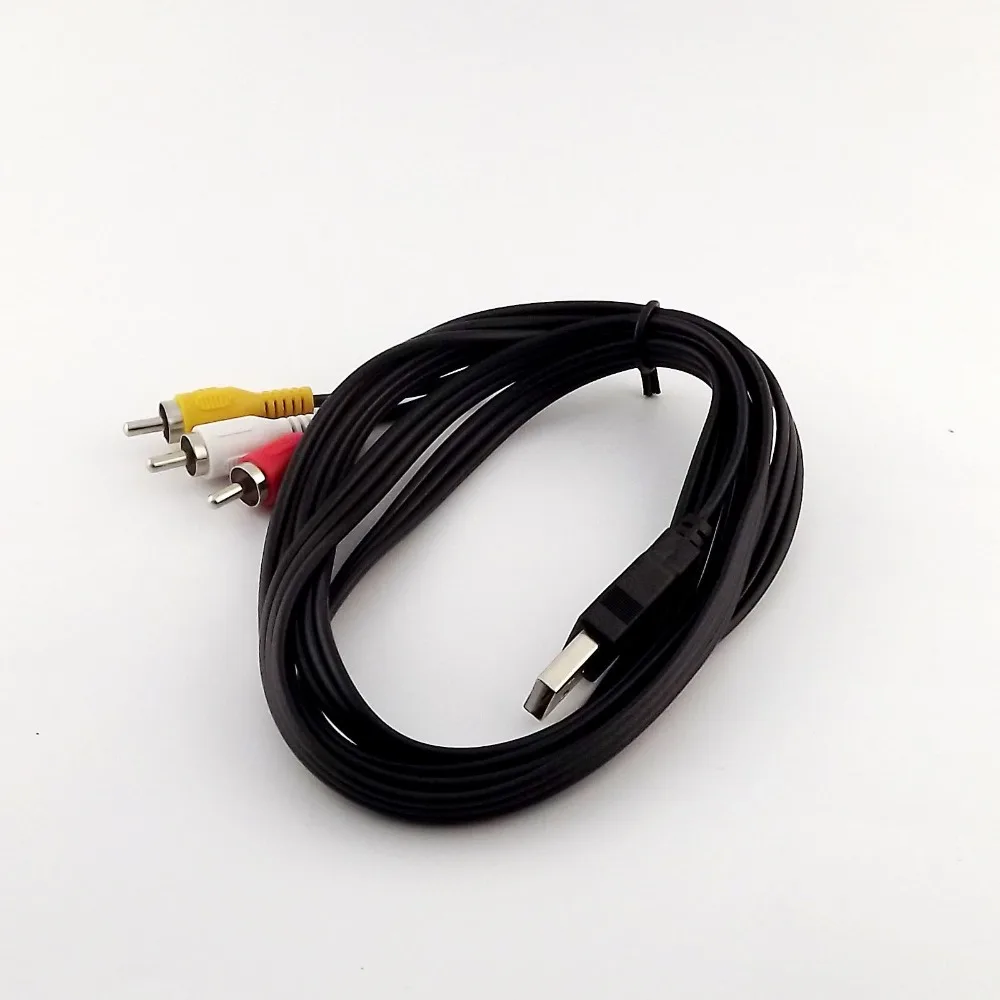 10x 3RCA штекер к USB 2 0 Тип A видео телевидение Аудио адаптер кабель 5 футов/1 м |