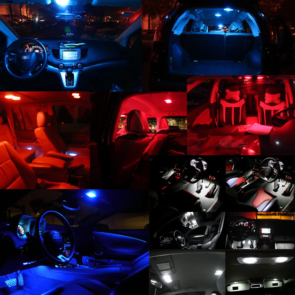 СВЕТОДИОДНЫЙ Автомобильный светильник WLJH 4x Canbus T10 W5W|Сигнальная лампа| |