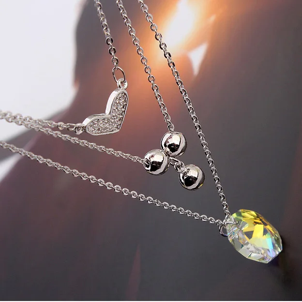 Кристалл от Swarovski геометрические Восьмиугольные модные Многослойные кисточки