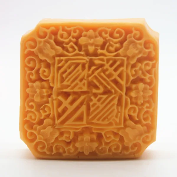 DIY chinese words wishing luck happy wealth handmade silicone mold soap mould