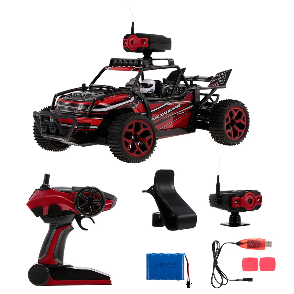 2018 New RC Car 118 2.4GHz 4WD 20kmh RC Buggy Car with Camera 0.3MP Wifi FPV Off-road Cars Radio Control Vehicle Toys (13)