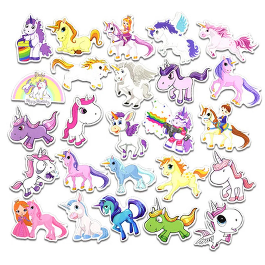 50 Pcs Cute Anime Unicorn Stickers Girl Paper Adhesive Sticker For Children Gifts DIY Decorative Diary Scrapbooking Photo AblumS 50 Pcs Cute Anime Unicorn Stickers Girl Paper Adhesive Sticker For Children Gifts DIY Decorative Diary Scrapbooking Photo AblumS