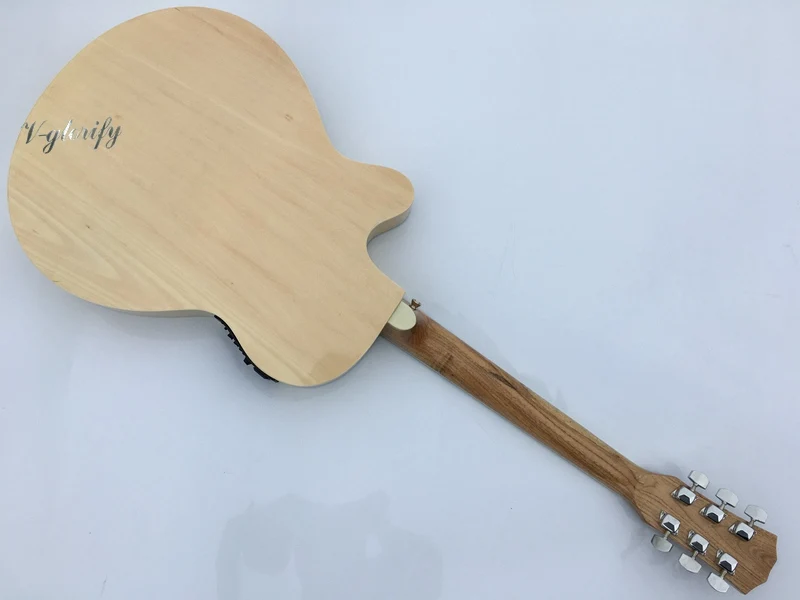 Акция электроакустическая гитара бесплатная доставка тонкий корпус|guitar thin