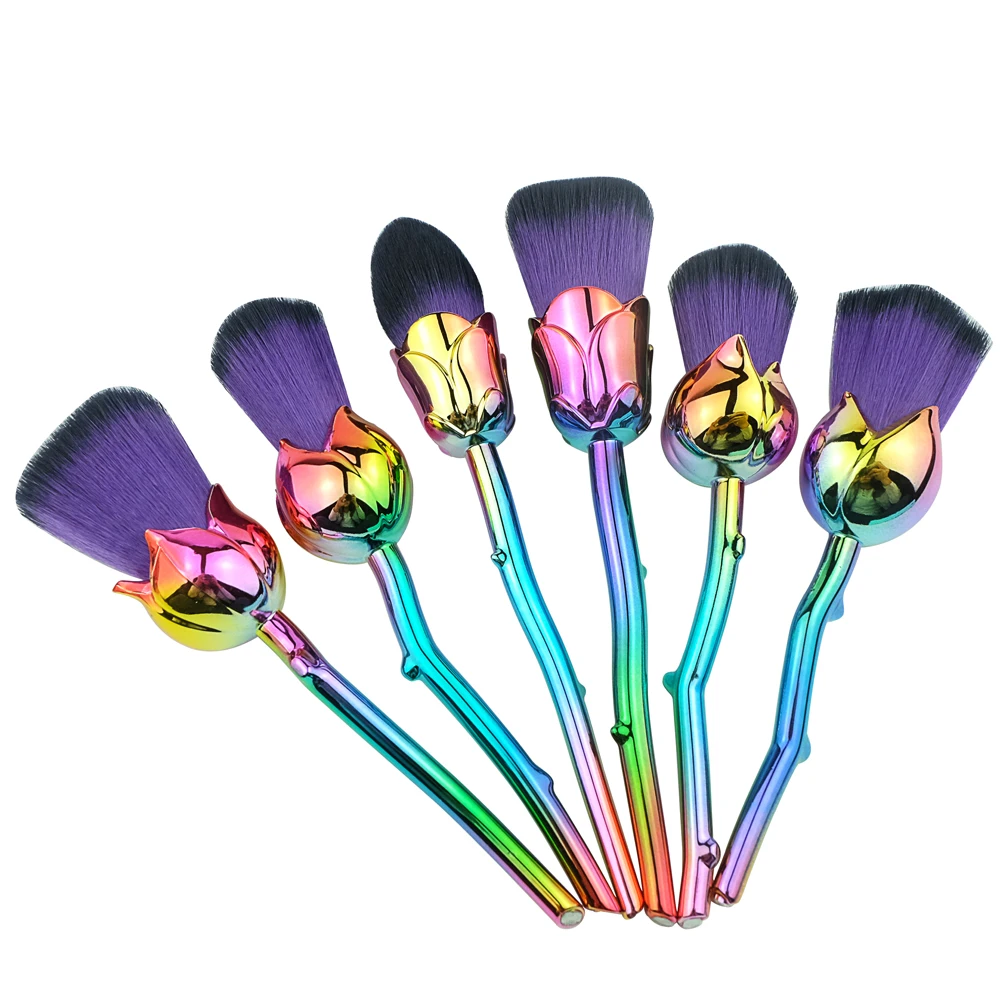 

Unicornio Makeup Brushes Set Foundation Powder Blush Brush Super Soft Bristles Make Up Brushes Kits Pinceis de Maquiagem Tools