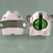 UPS DHL FEDEX EMS 2000 шт. G13 T8 круглые светодиодные лампы с металлическим зажимом