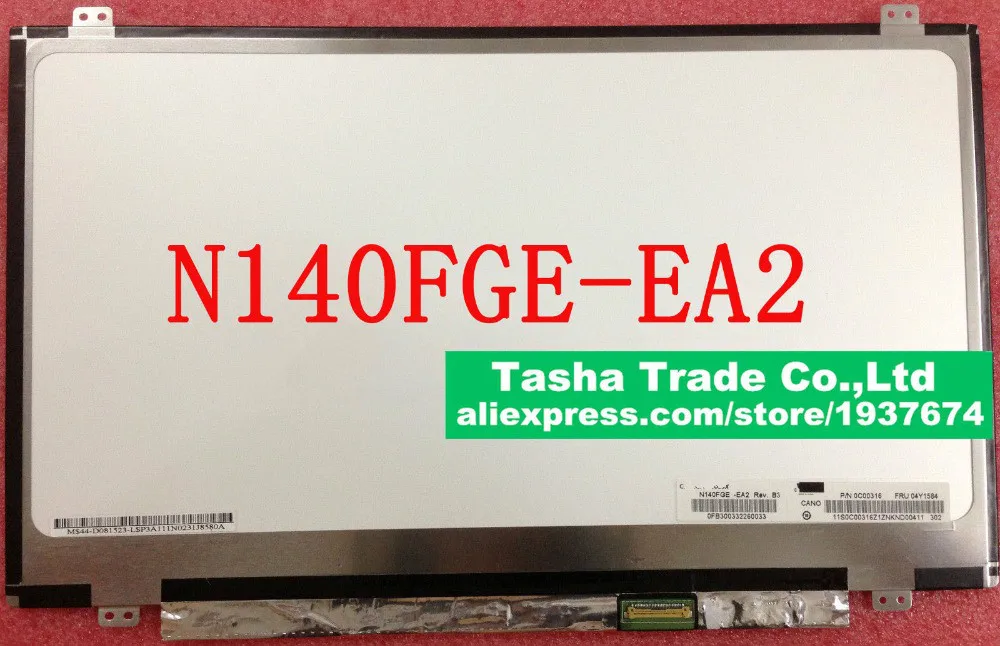 

For Lenovo U430 N140FGE-EA2 N140FGE EA2 LED Screen LCD Display Matirx 1600*900 HD+ Matte Original