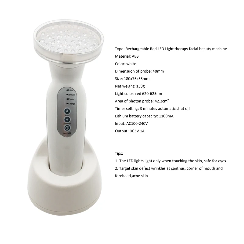 red light therapy facial machine 1