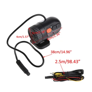 

Car Mini Detector HD 720P 30FPS With 120 Degree Wide Angle Lens Car Camera