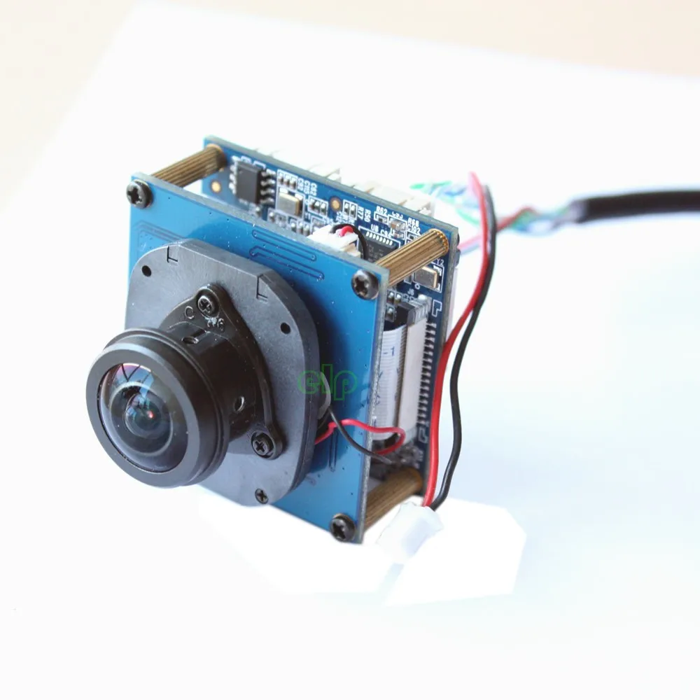 

ELP Panoramic 360degree view angle H.264 Onvif P2P Mini 5mp oem Fisheye ip camera module cam
