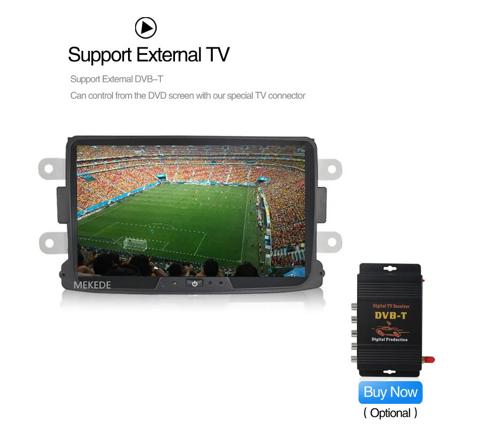 Best HD 1024 Quad Core 2GB RAM Android 7.1 Car gps navigation DVD Player For Dacia Sandero Duster Cap tur Lada Xray 2 Logan 2 12