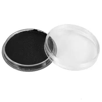 

Professional Water-based Matte Body Painting Pigment Non-toxic Water Paint Body Face Painting Primer Stage Face Makeup (Black)