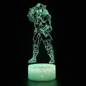 

Battle Royale APEX Skin Lamp Remote Control Touch Switch 3d Table Lamp Led Night Light Illusion APEX Legends Nightlight