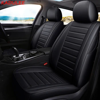 

KADULEE custom leather car seat cover for Opel Astra h j g auto accessories Car-Styling Car Seats Protector