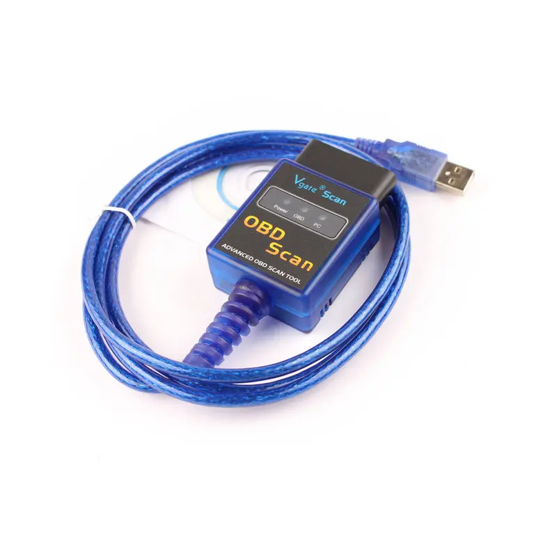 Vgate USB сканирования ELM327 OBD SCAN Vgate ELM327 USB Интерфейс кабель автомобиля инструмент диагностики авто Читатели код и сканирования Инструменты