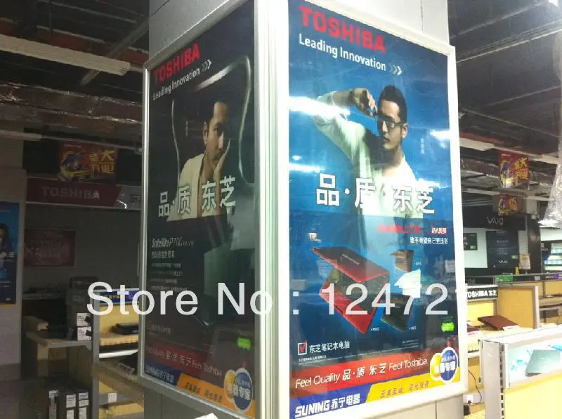 

Advertising Aluminum Frame LED Photo Lightboxes