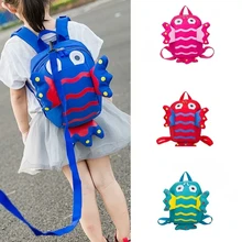 3D мультфильм сумка крылья ребенка малыша анти потеря поводок жгут прогулочный ремень дети малыш Ланч Бокс Детский сад Школьный рюкзак